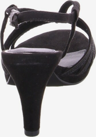 Franz Ferdinand Strap Sandals in Black