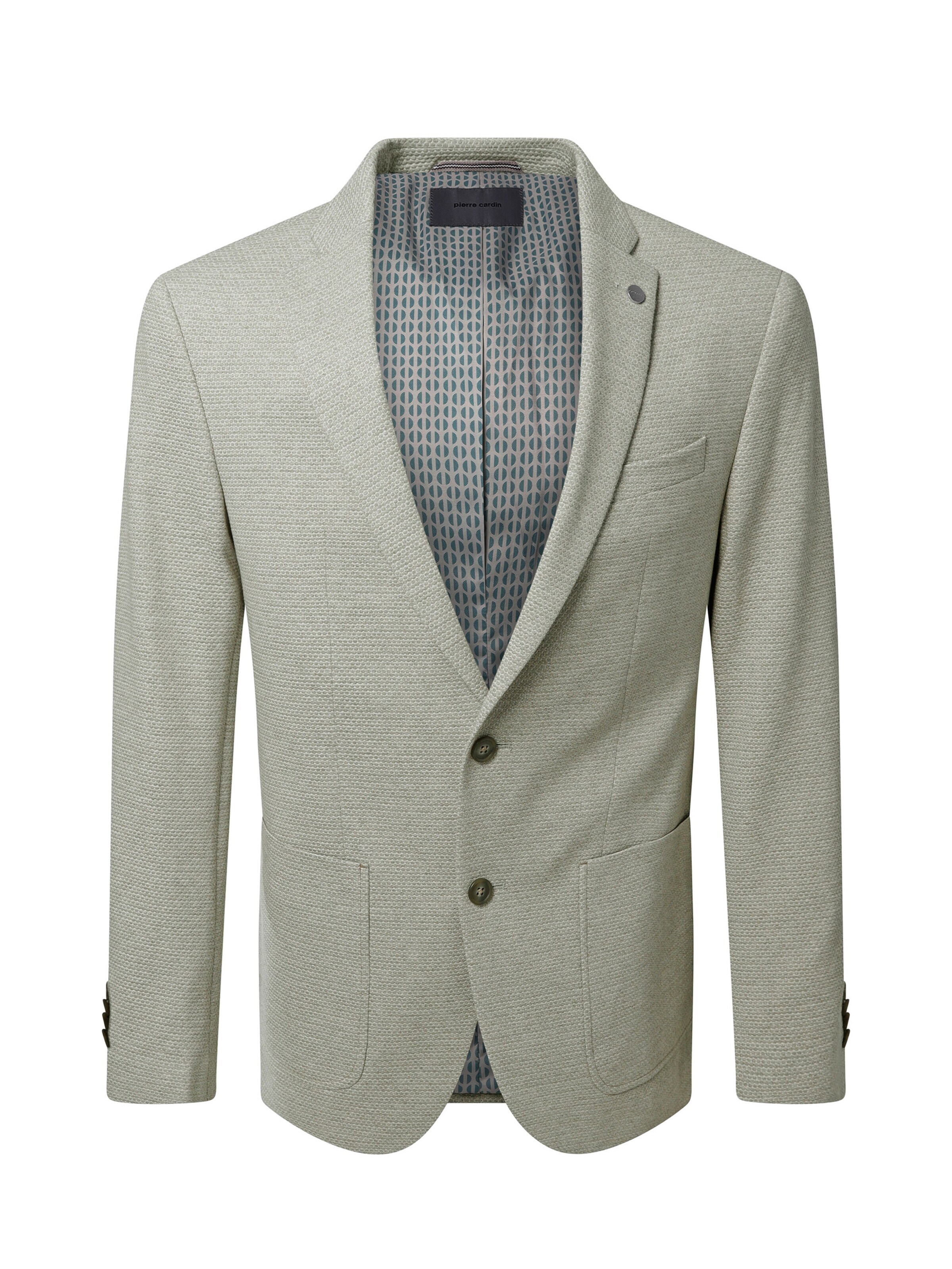 Coupe slim Veste de costume PIERRE CARDIN en vert : devant