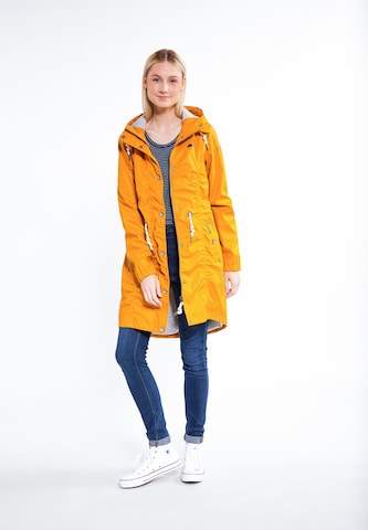 Manteau fonctionnel Schmuddelwedda en jaune