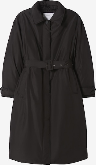 Bershka Winter Coat in Black, Item view