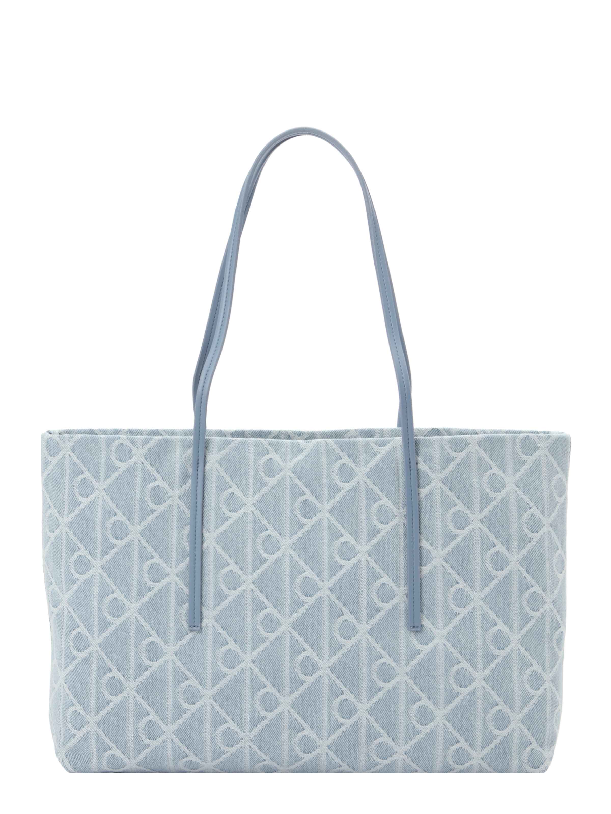 mėlyna Calvin Klein Pirkinių krepšys: priekis