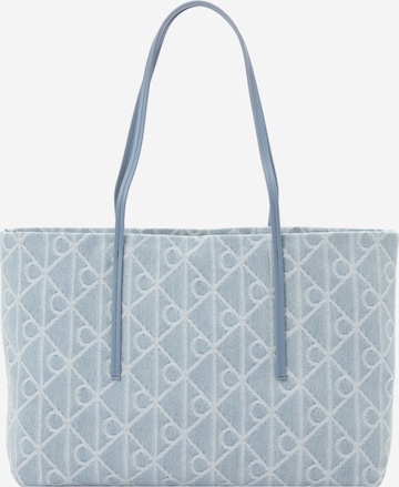 Calvin Klein Torba shopper w kolorze niebieski: przód