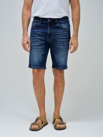 Salsa Jeans Shorts 'Regular' in Blau: Vorderseite