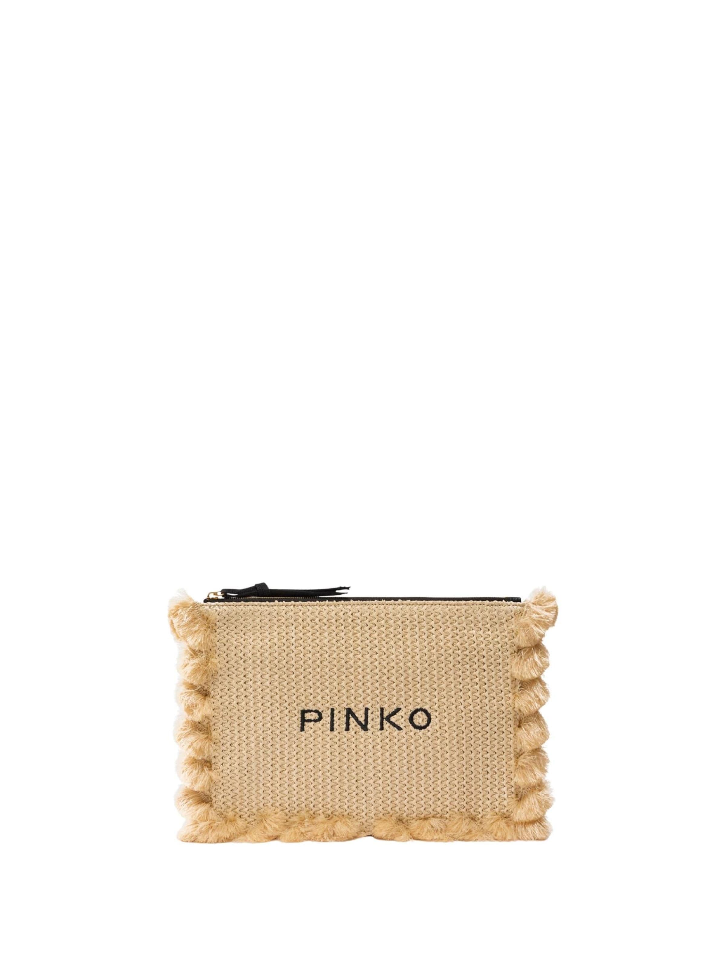 Pochette di PINKO in beige: frontale