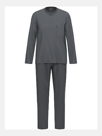Pyjama long ' Extra Light ' Ammann en gris : devant