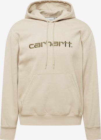 Carhartt WIP - Sweatshirt em bege: frente