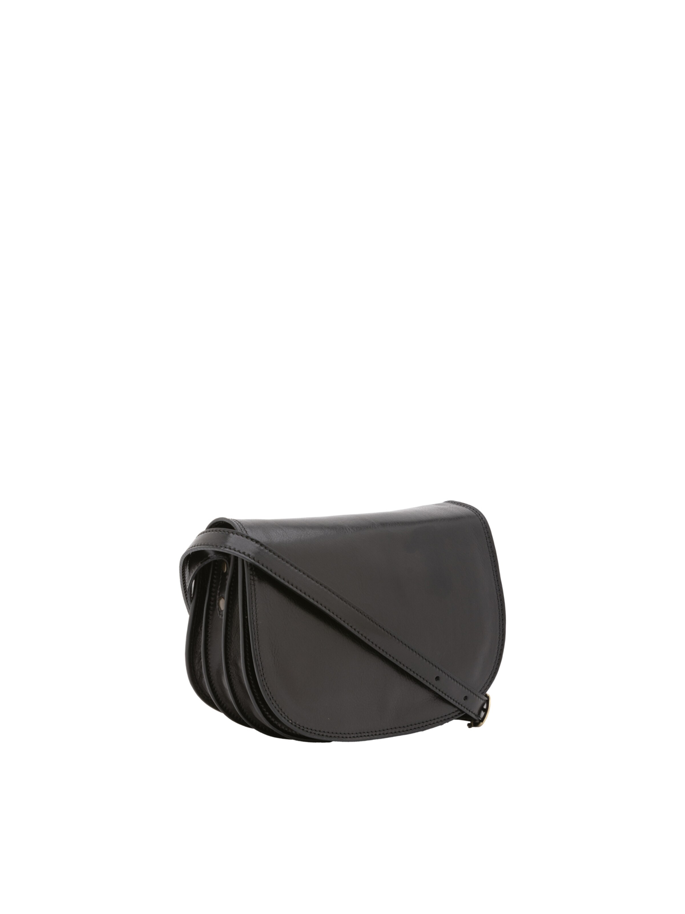 Viola Castellani Crossbody Bag in Black: front