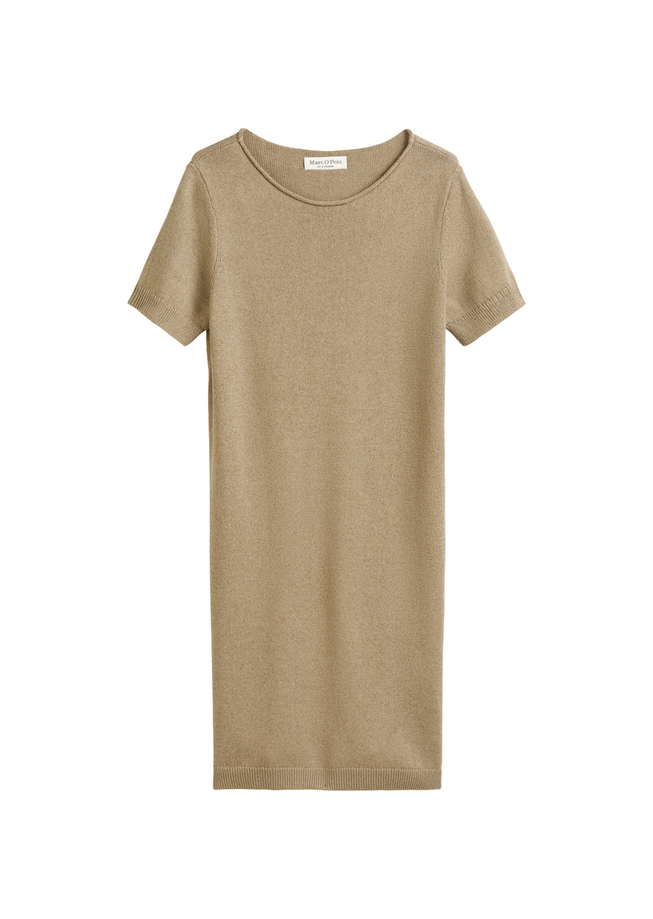 Marc O'Polo Knit dress in Beige: front