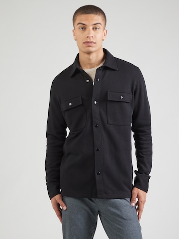 SELECTED Regular Fit Übergangsjacke in Schwarz: Vorderseite