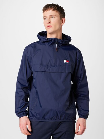 Tommy Jeans Between-season jacket 'Chicago' in Blue: front