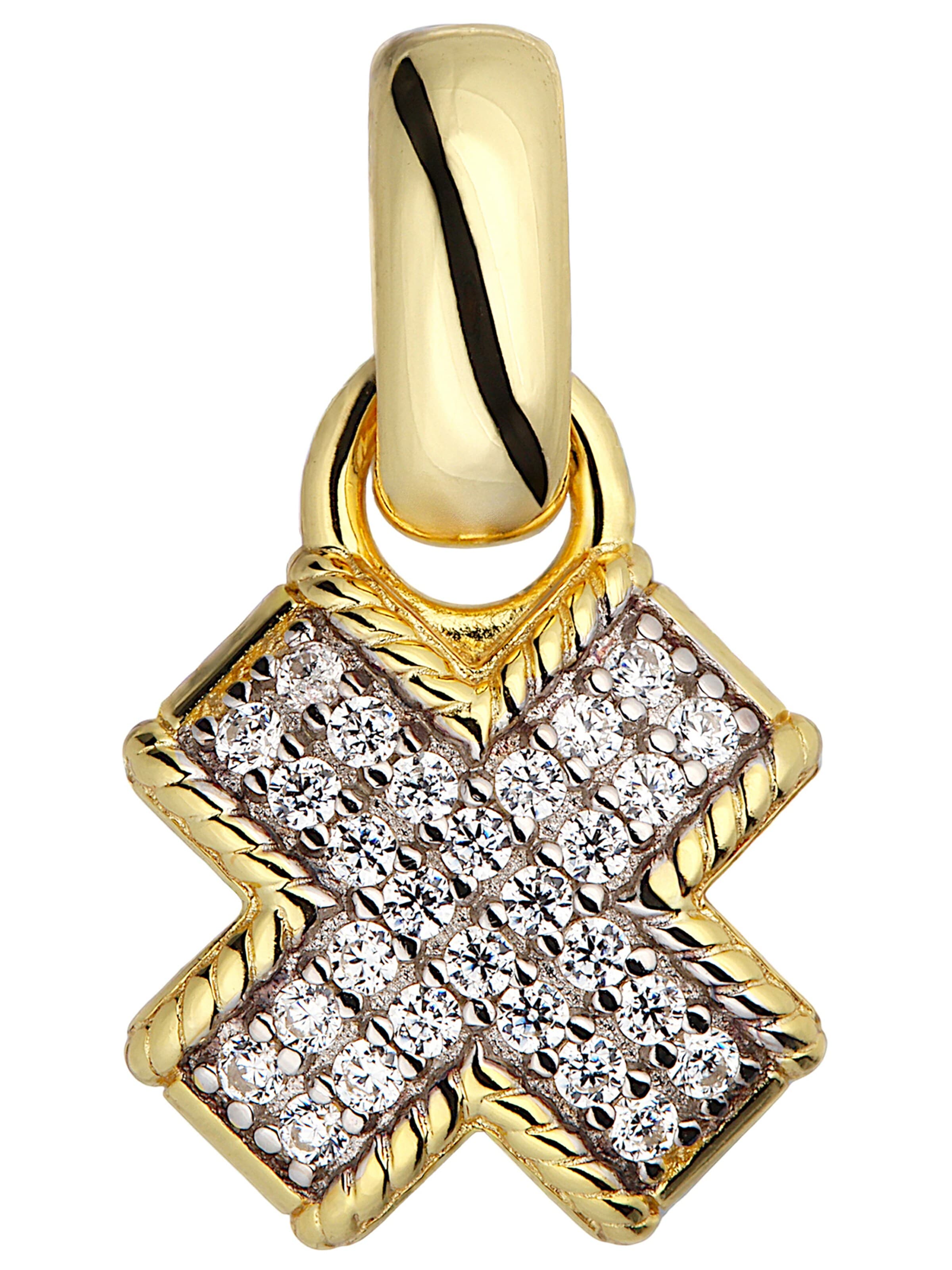 Jobo Pendant in Gold: front