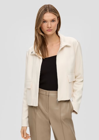 s.Oliver BLACK LABEL Between-season jacket in Beige: front
