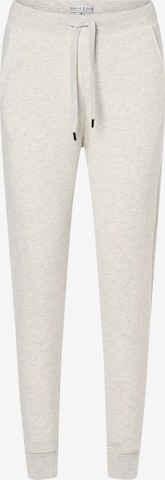 Marie Lund Tapered Broek in Grijs: voorkant