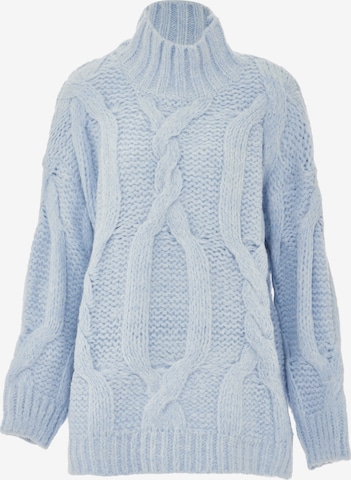 Pull-over ebeeza en bleu : devant