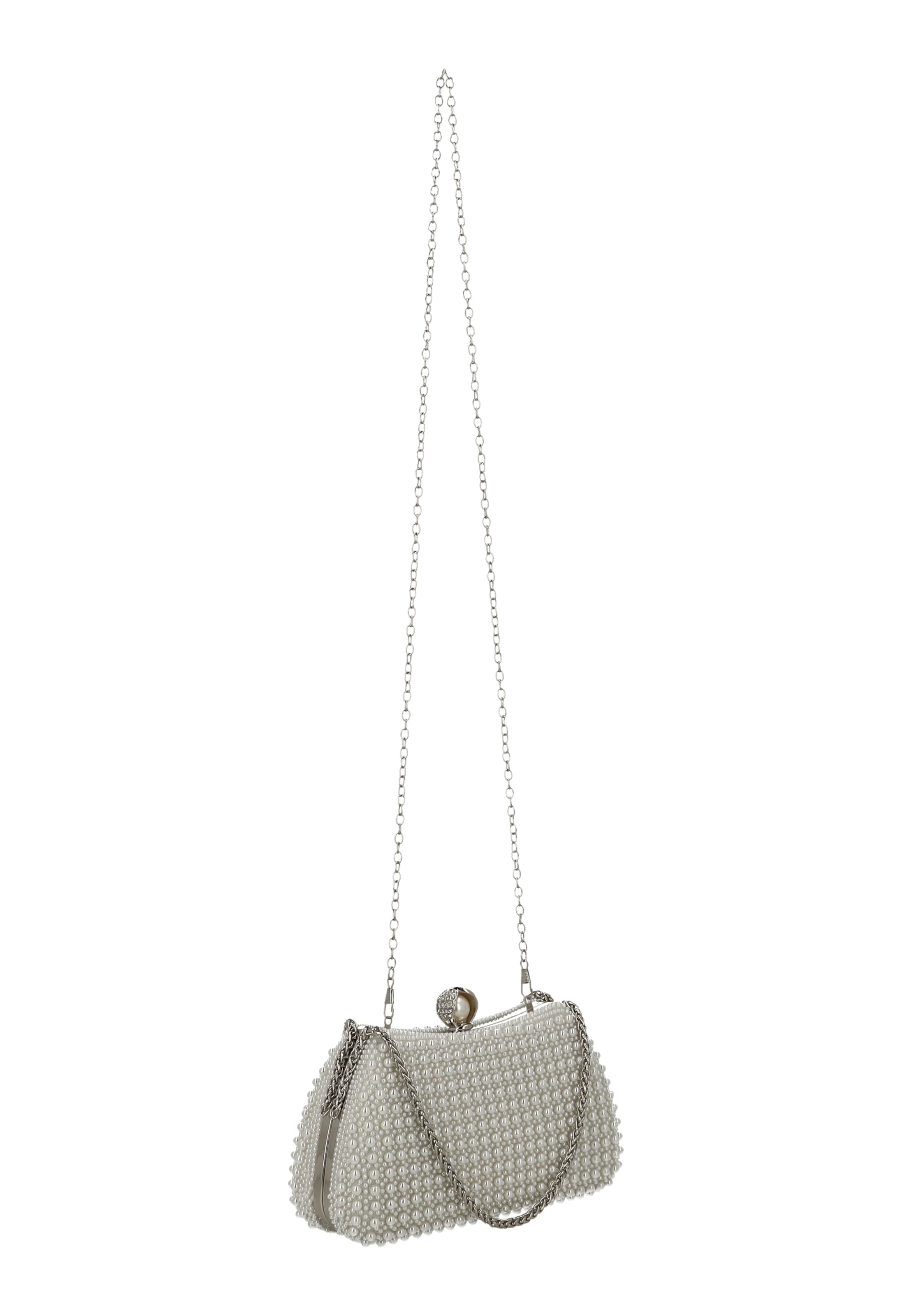 usha BLACK LABEL - Bolso de noche en blanco