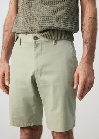 MANGO MAN Regular Shorts 'Gracia' in Grün