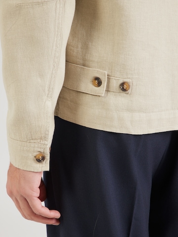 Regular fit Camicia 'Peter Lino' di GABBA in verde