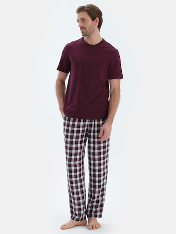 Dagi Pyjamas lang i rød