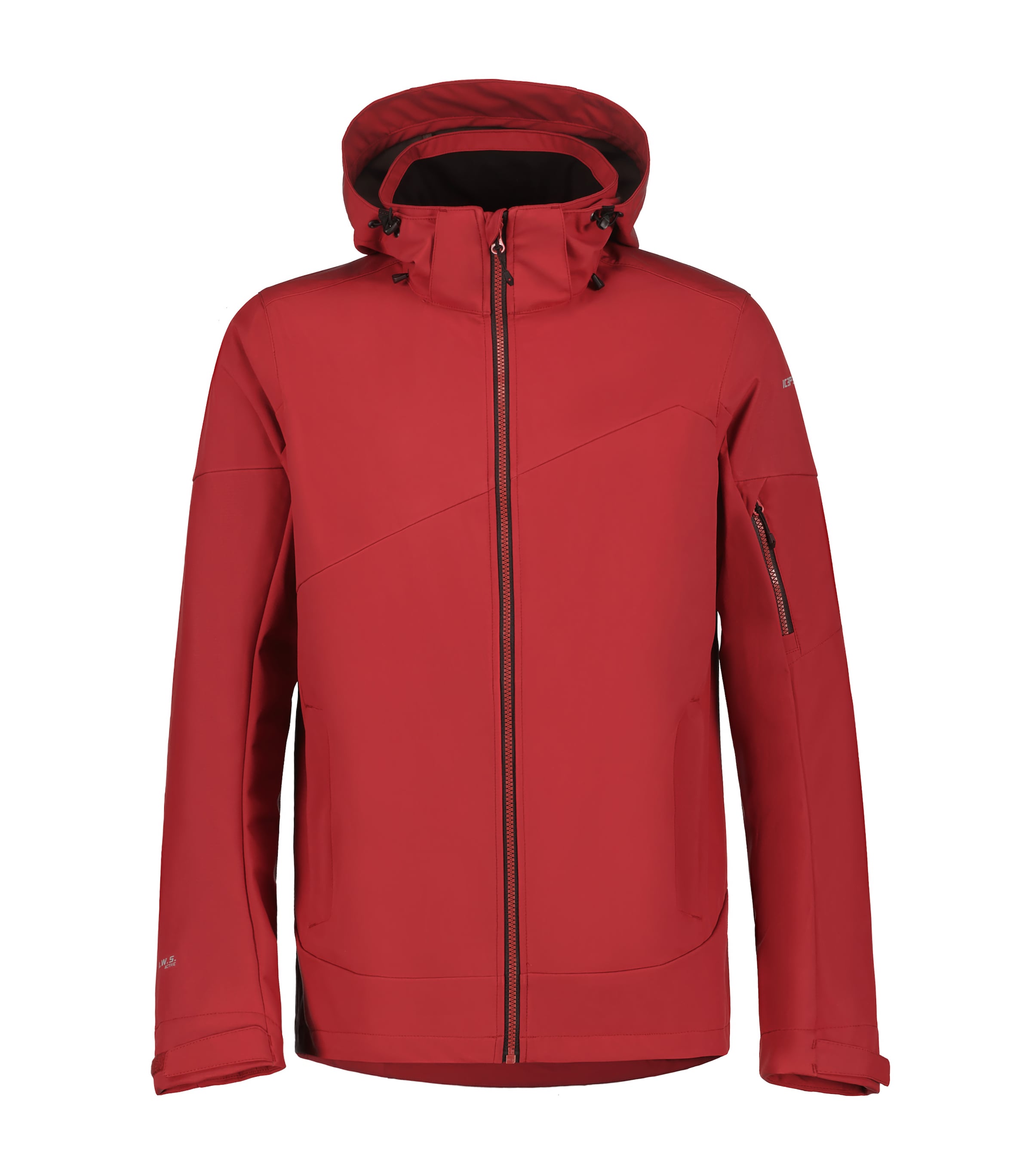 ICEPEAK Outdoorjacke 'Barmstedt' in Rot: Vorderseite