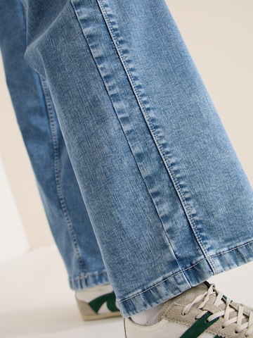 CECIL Wide leg Jeans 'Toronto' in Blue