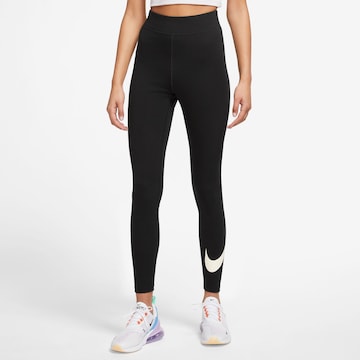 Nike Sportswear Skinny Leggings in Zwart: voorkant