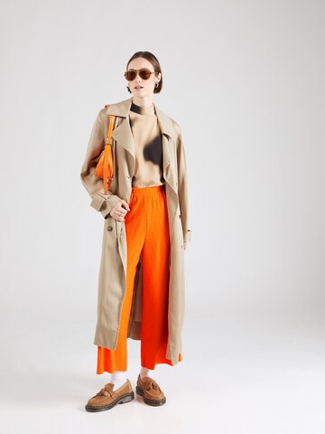 s.Oliver Wide Leg Hose in Orange