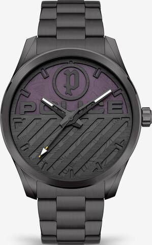 POLICE Analog Watch in Black: front