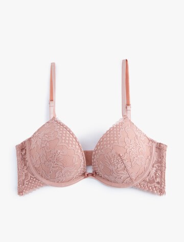 Koton Push-up Bra in Pink
