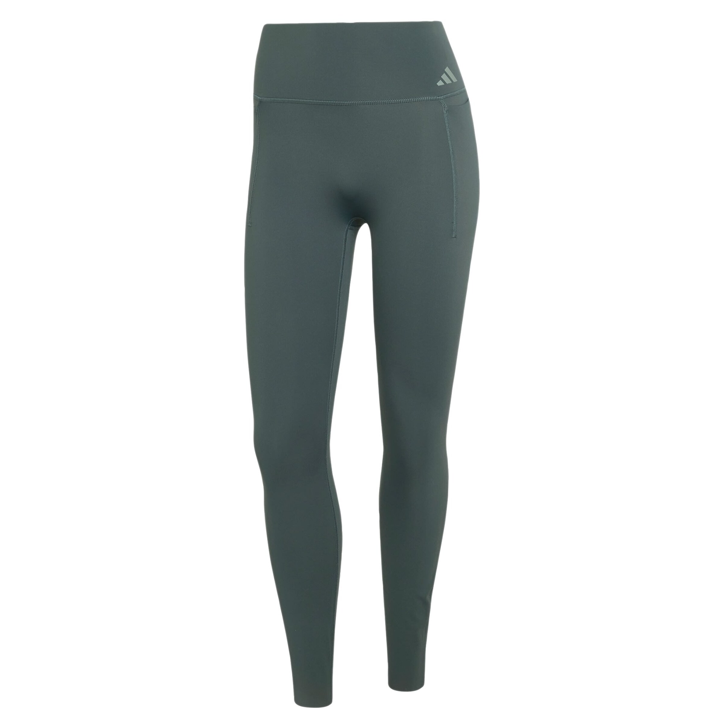 ADIDAS PERFORMANCE Skinny Sporthose 'Optime' in Grau: Vorderseite