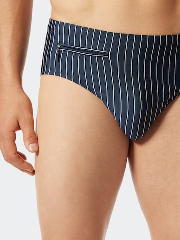 SCHIESSER Swim Trunks in Blue