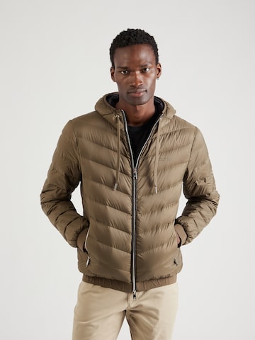 ARMANI EXCHANGE Winter Jacket in Green: front