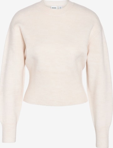Pullover 'LOAN' di Noisy may in beige: frontale