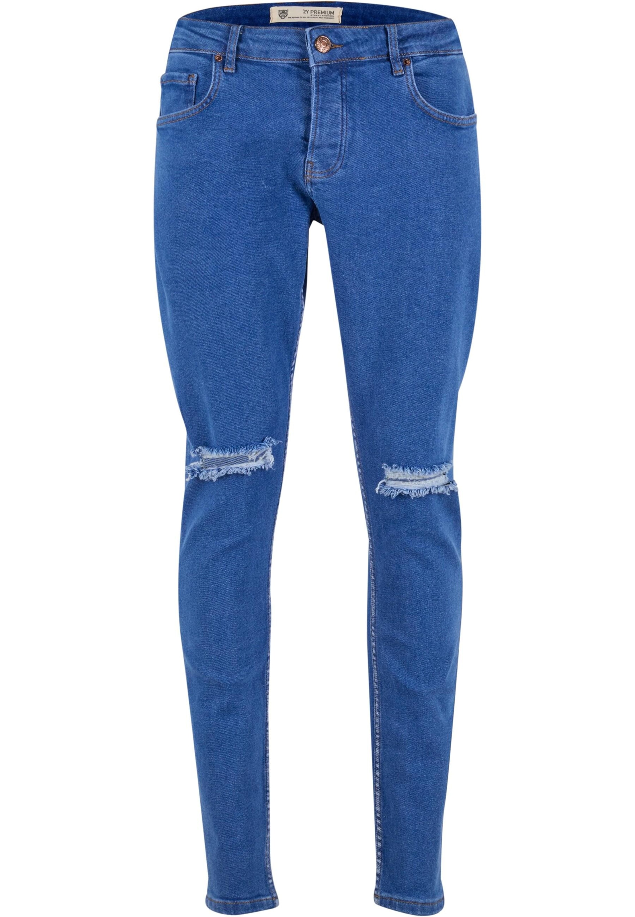 regular Jeans 'Rasmus' di 2Y Premium in blu: frontale