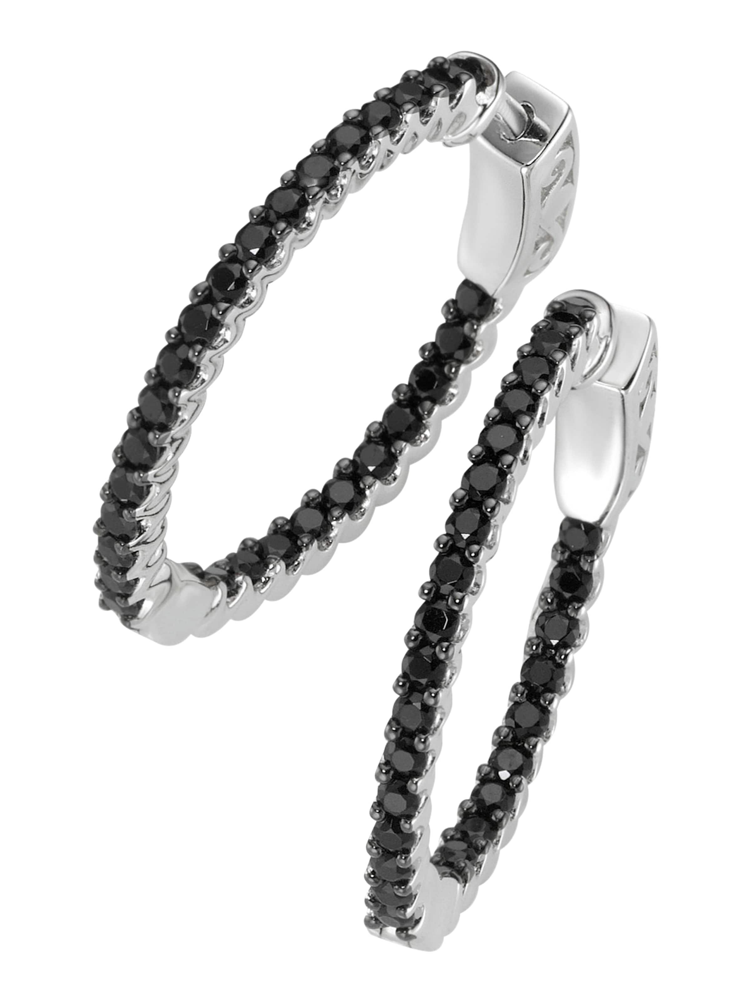 Giorgio Martello Milano Earrings in Black: front