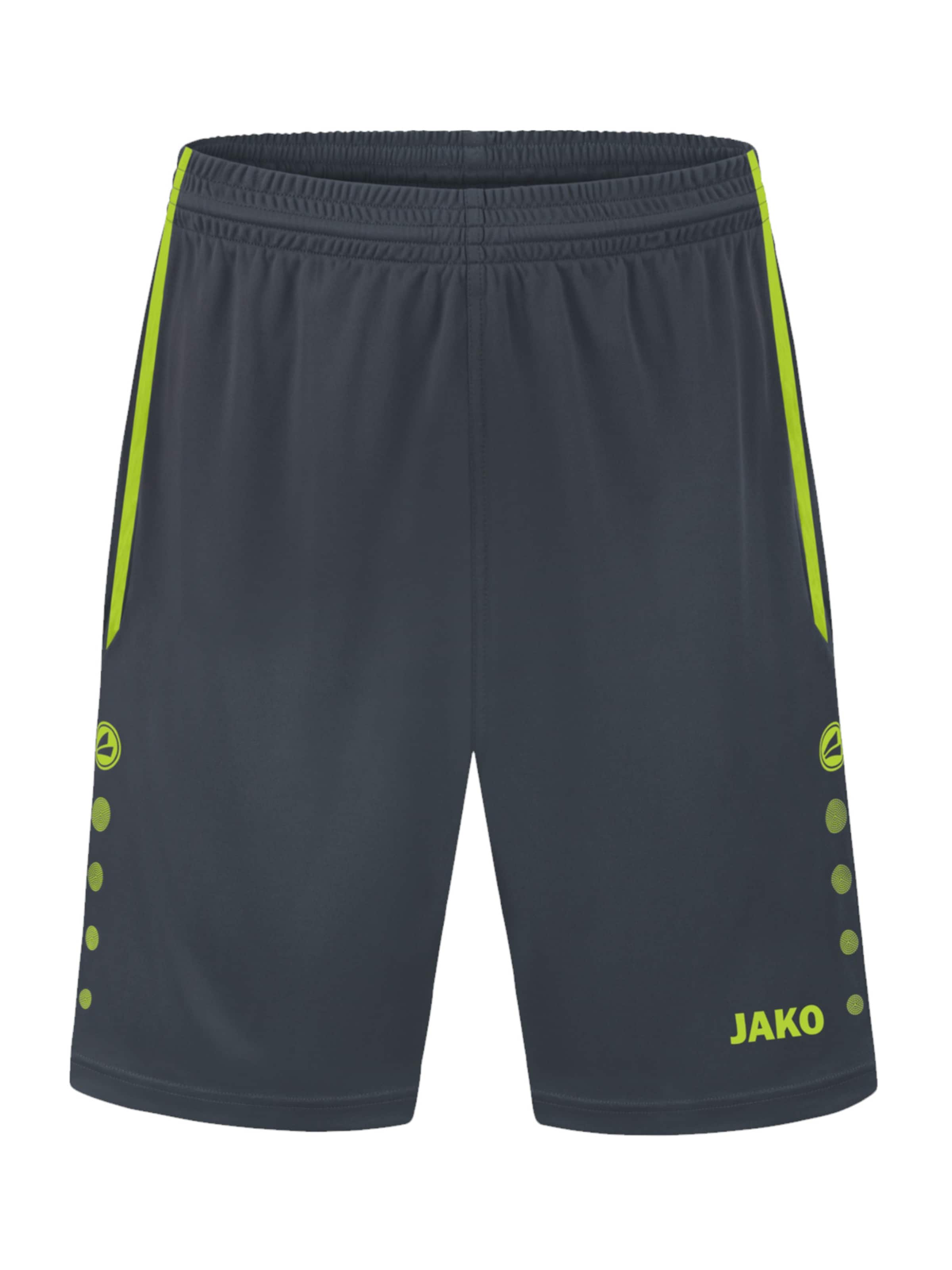 JAKO Sportshorts in Grau: Vorderseite