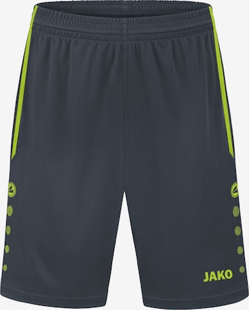 JAKO Workout Pants in Grey: front