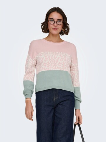 ONLY Trui 'ONLLEONA' in Roze