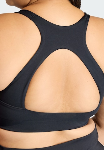 Bustino Reggiseno sportivo 'Optime' di ADIDAS PERFORMANCE in nero