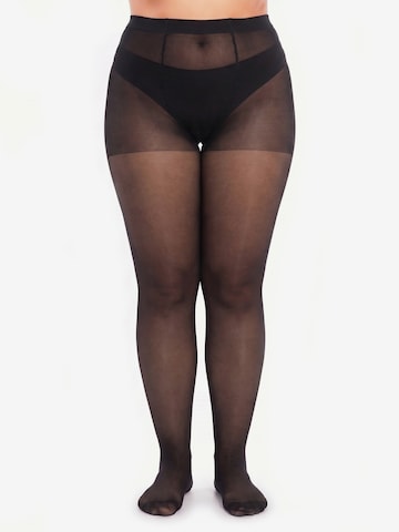 GLAMORY Strumpfhose 'Supersize 40den Feinstrumpfhose' in Schwarz: Vorderseite