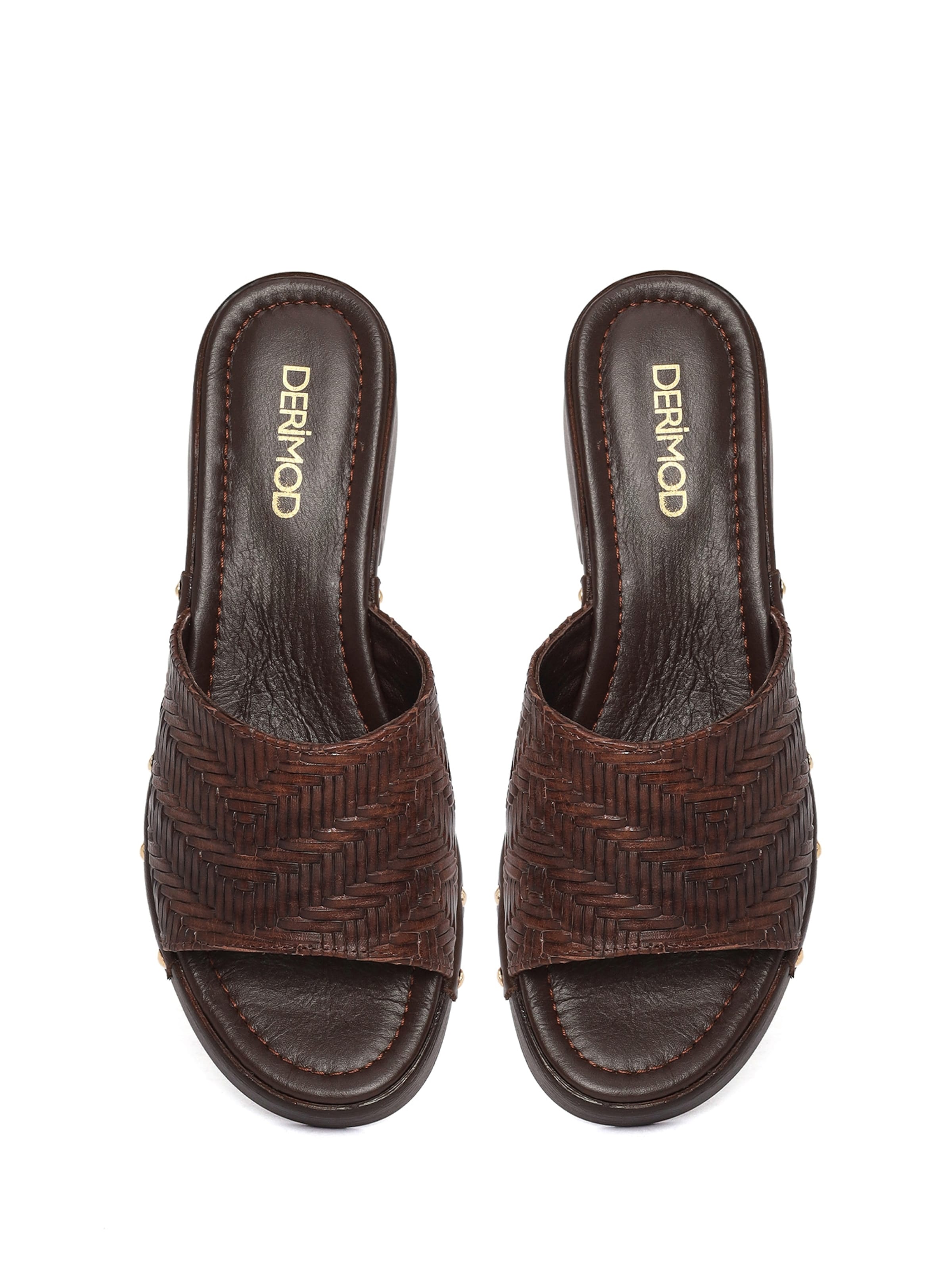 Derimod - Zapatos abiertos en marrón