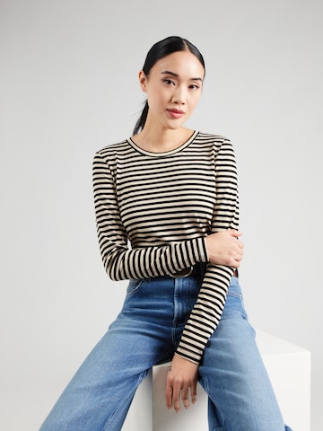 NÜMPH Shirt 'RIXIE' in Gold: Vorderseite