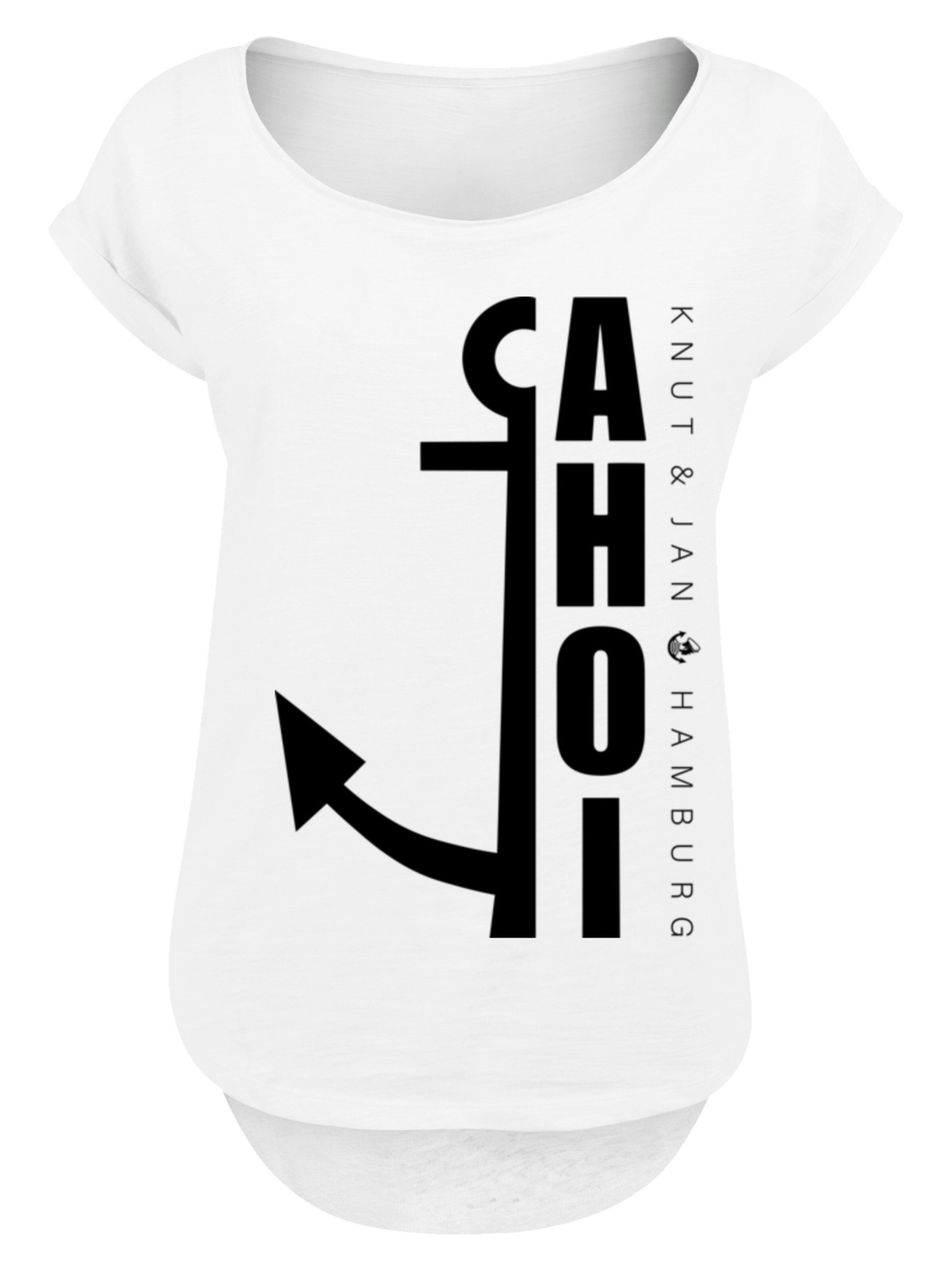 T-shirt F4NT4STIC en blanc : devant