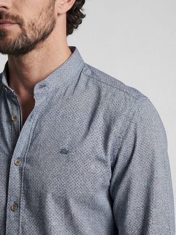 Coupe slim Chemise folklorique 'Krugdorf' SPIETH & WENSKY en bleu