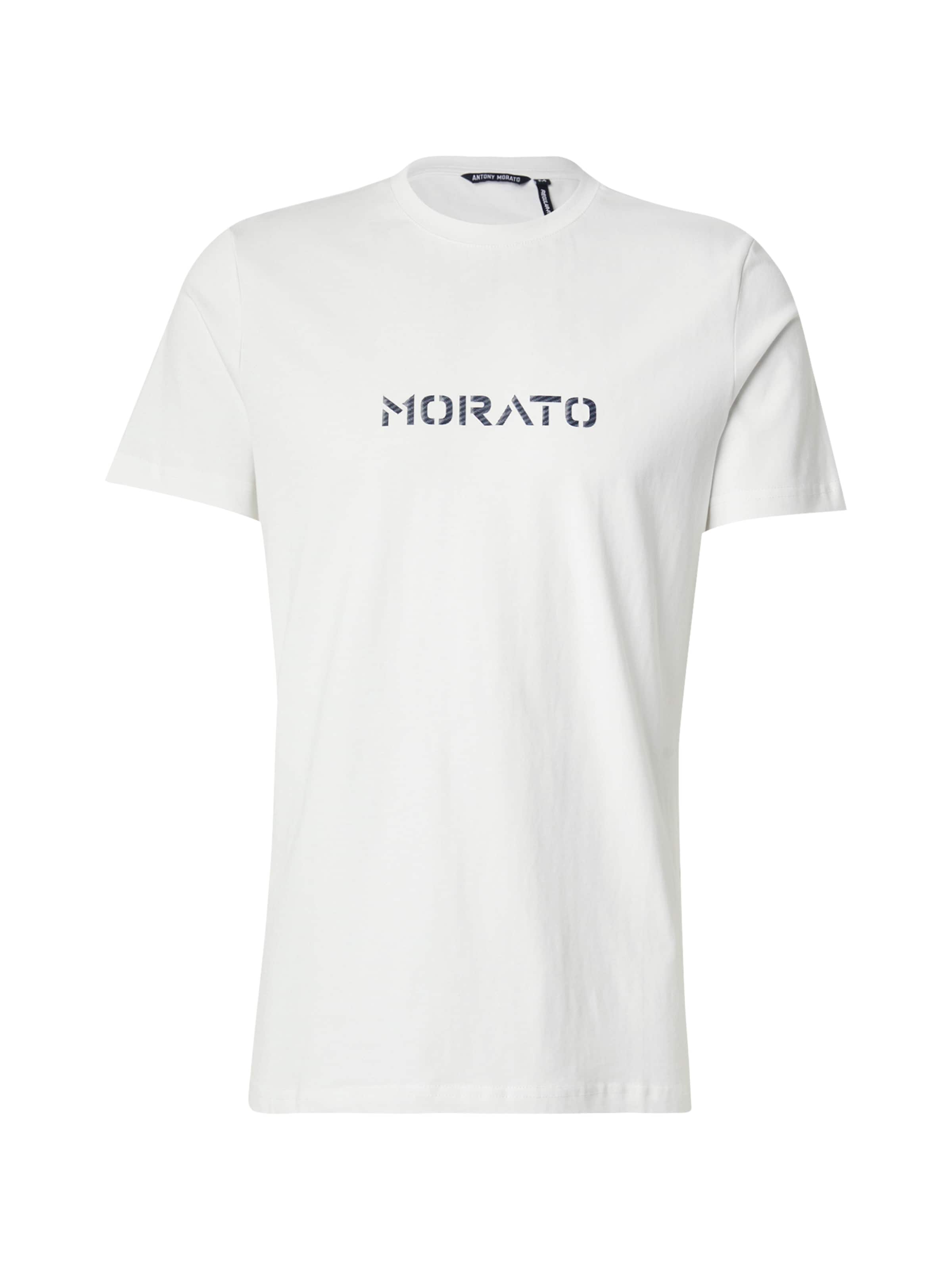 Tricou de la ANTONY MORATO pe alb: față