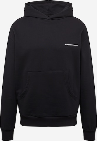 Sweat-shirt Rethink Status en noir : devant