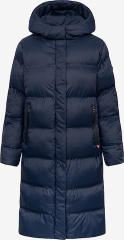 Frieda & Freddies Winter Coat in Blue: front