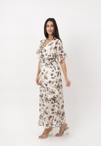 Elara Jurk in Beige