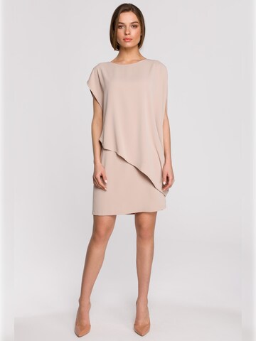 Stylove Kleid 'S262' in Beige: Vorderseite