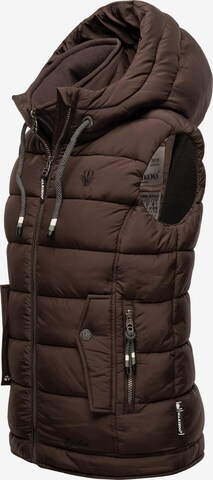 Gilet 'Taisaa' di MARIKOO in marrone