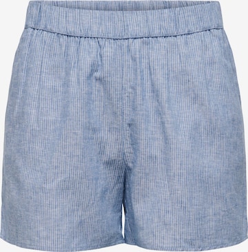 JDY Normální Kalhoty 'THEA' – modrá: přední strana